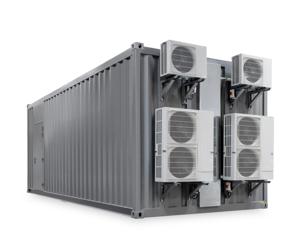 DC IT ISO Container individuell Rückansicht