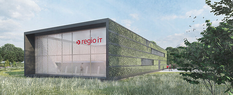 Architektenentwurf: Und so soll das neue RZ für Regio iT aussehen