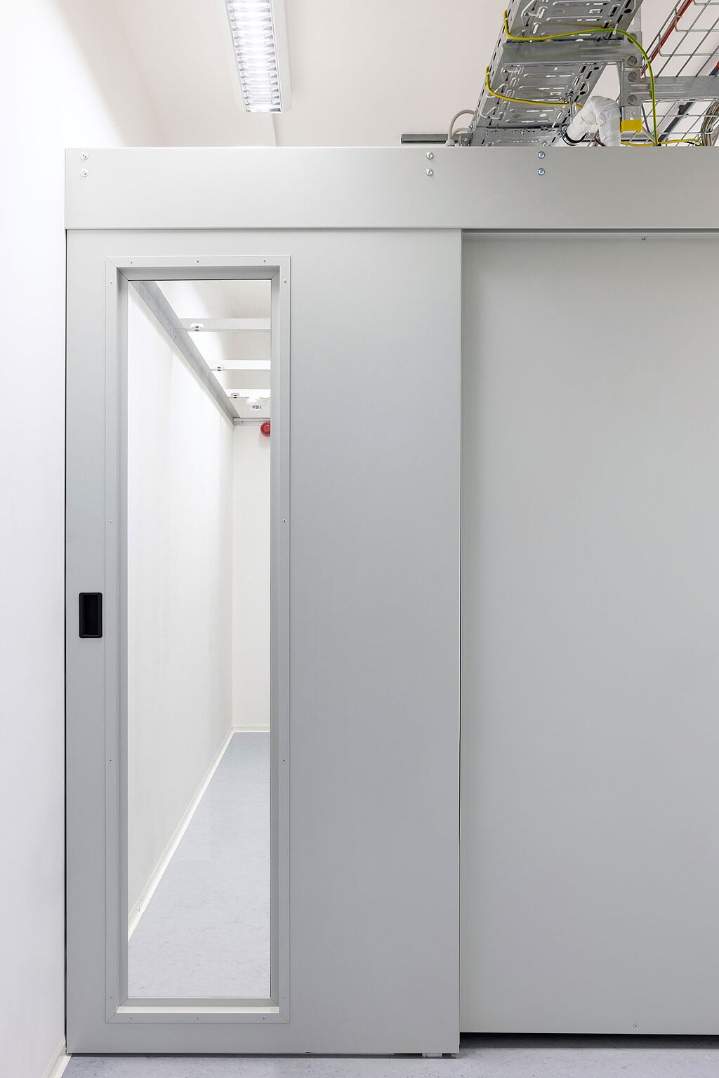 Eingang DC IT Container geschlossen