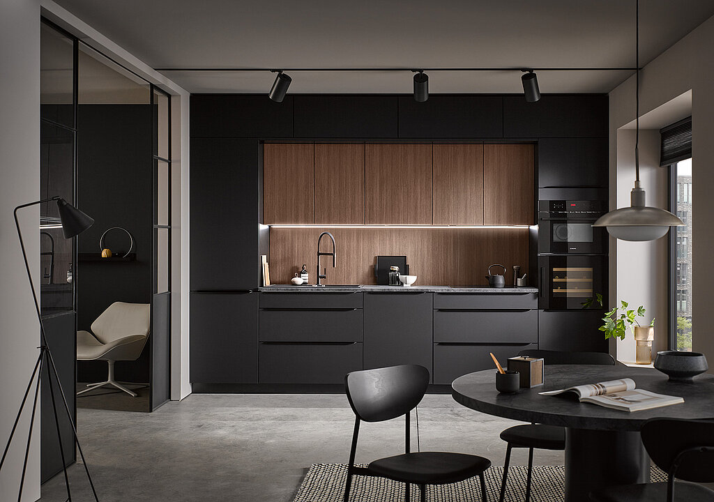 Musterküche der Burger Küchenmöbel