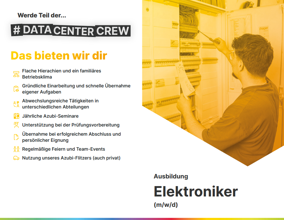 Azubiflyer Elektroniker